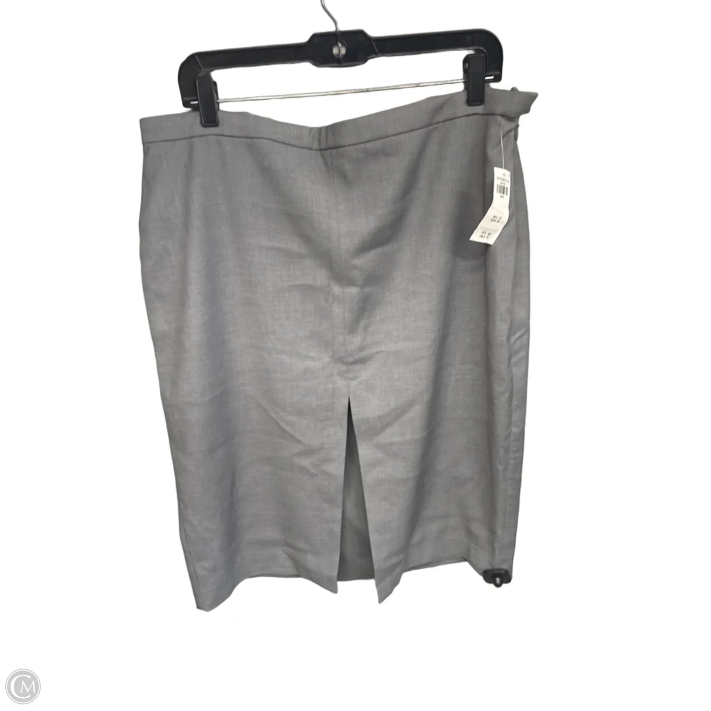 Skirt Midi By Abercrombie And Fitch In Grey, Size: L