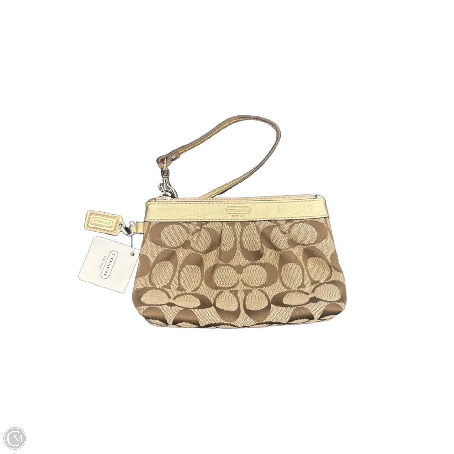 Wristlet Designer By Coach, Size: Small