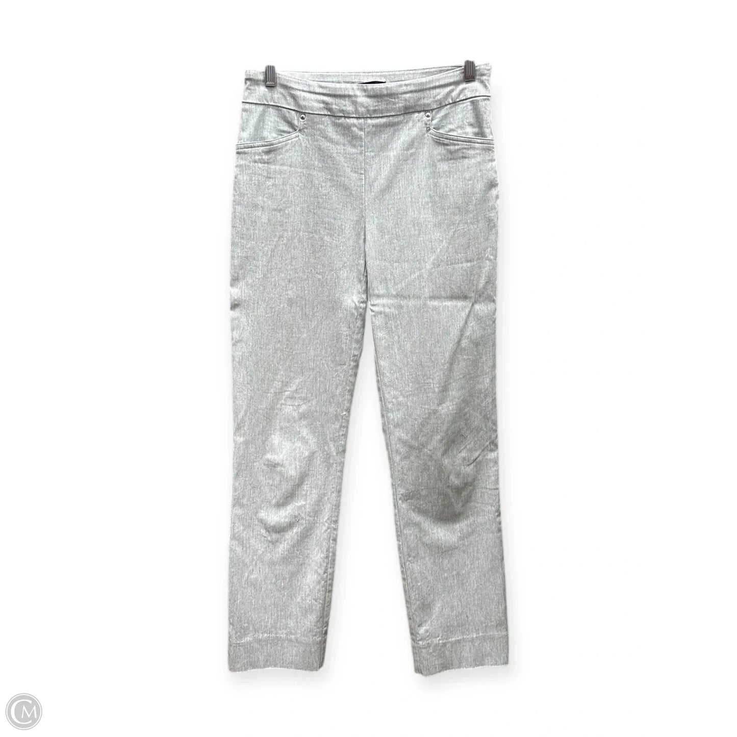 Pants Cropped By Hilary Radley In Grey, Size: S