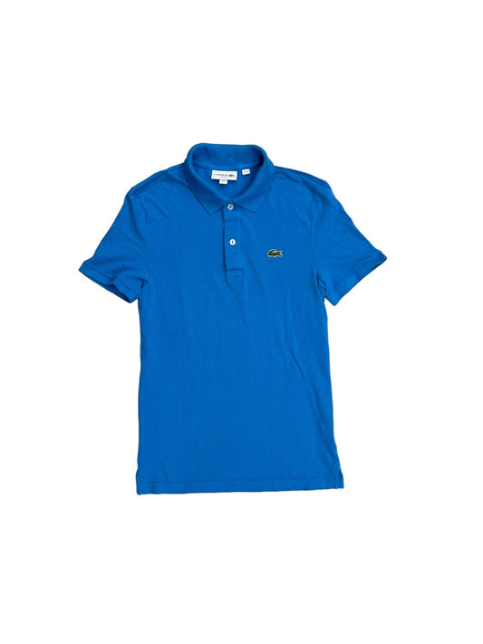 Blue Top Short Sleeve Lacoste, Size S