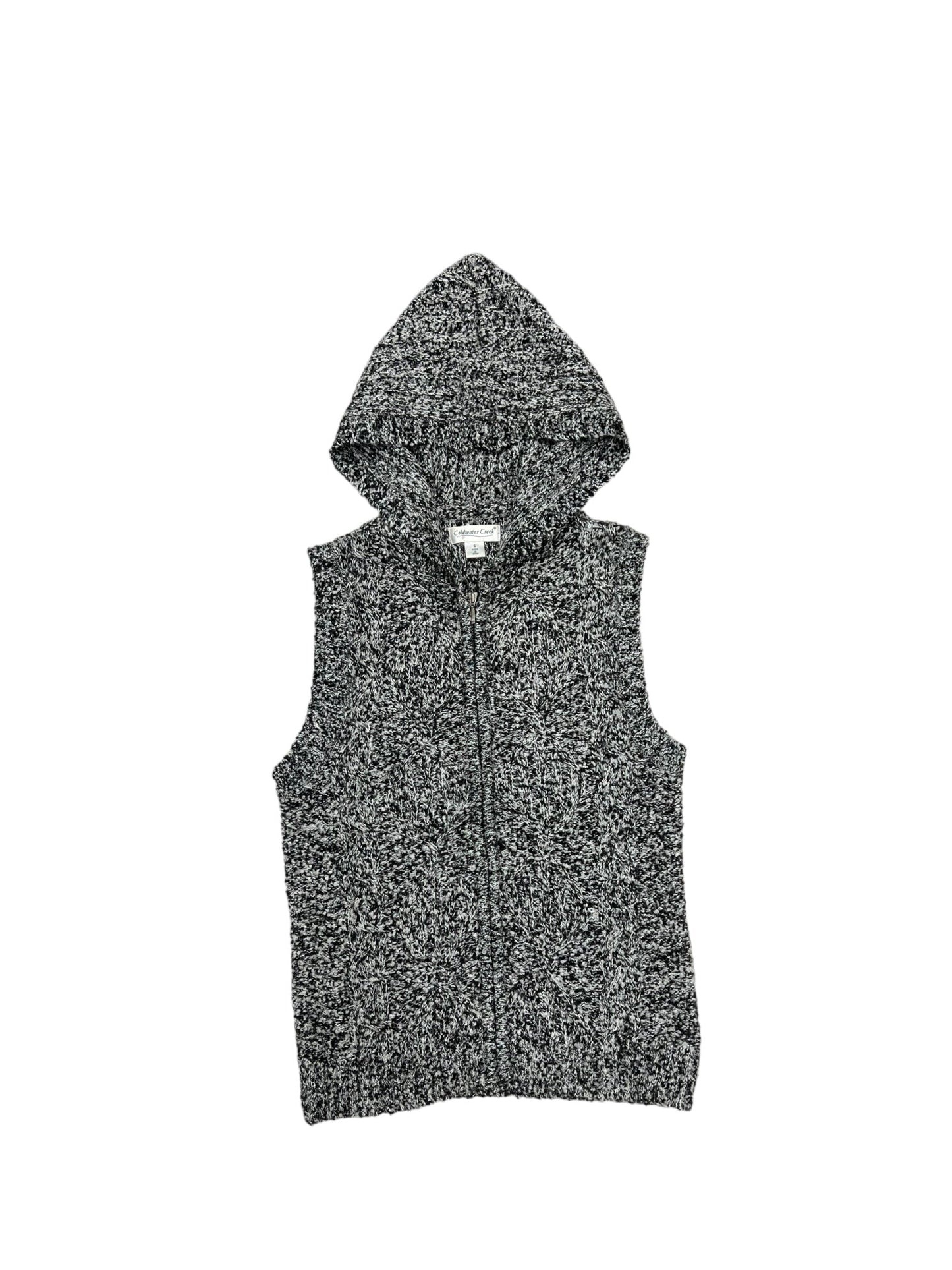 Vest Other By Coldwater Creek In Black & Grey, Size: S