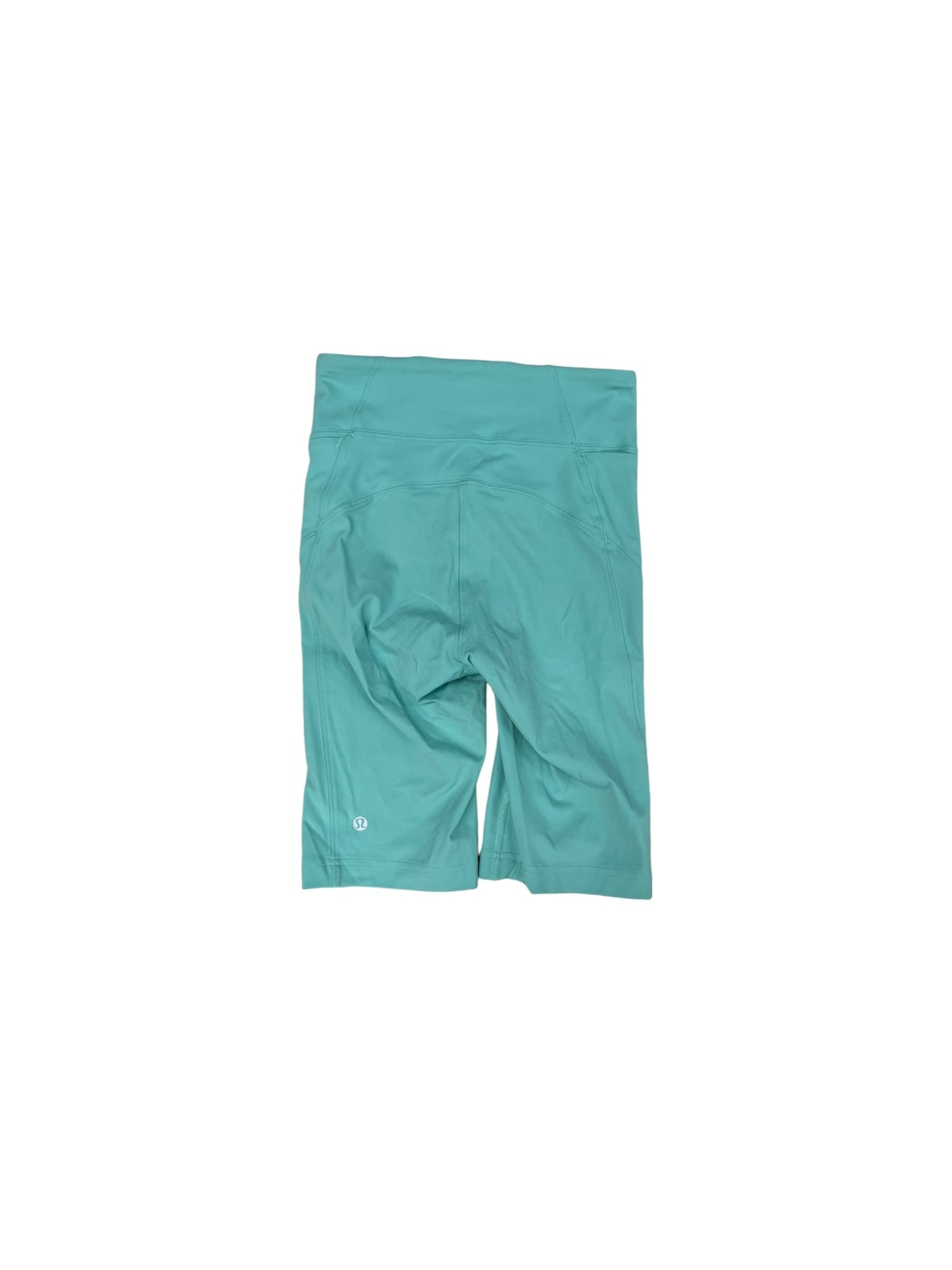 Athletic Shorts By Lululemon In Aqua, Size: 4