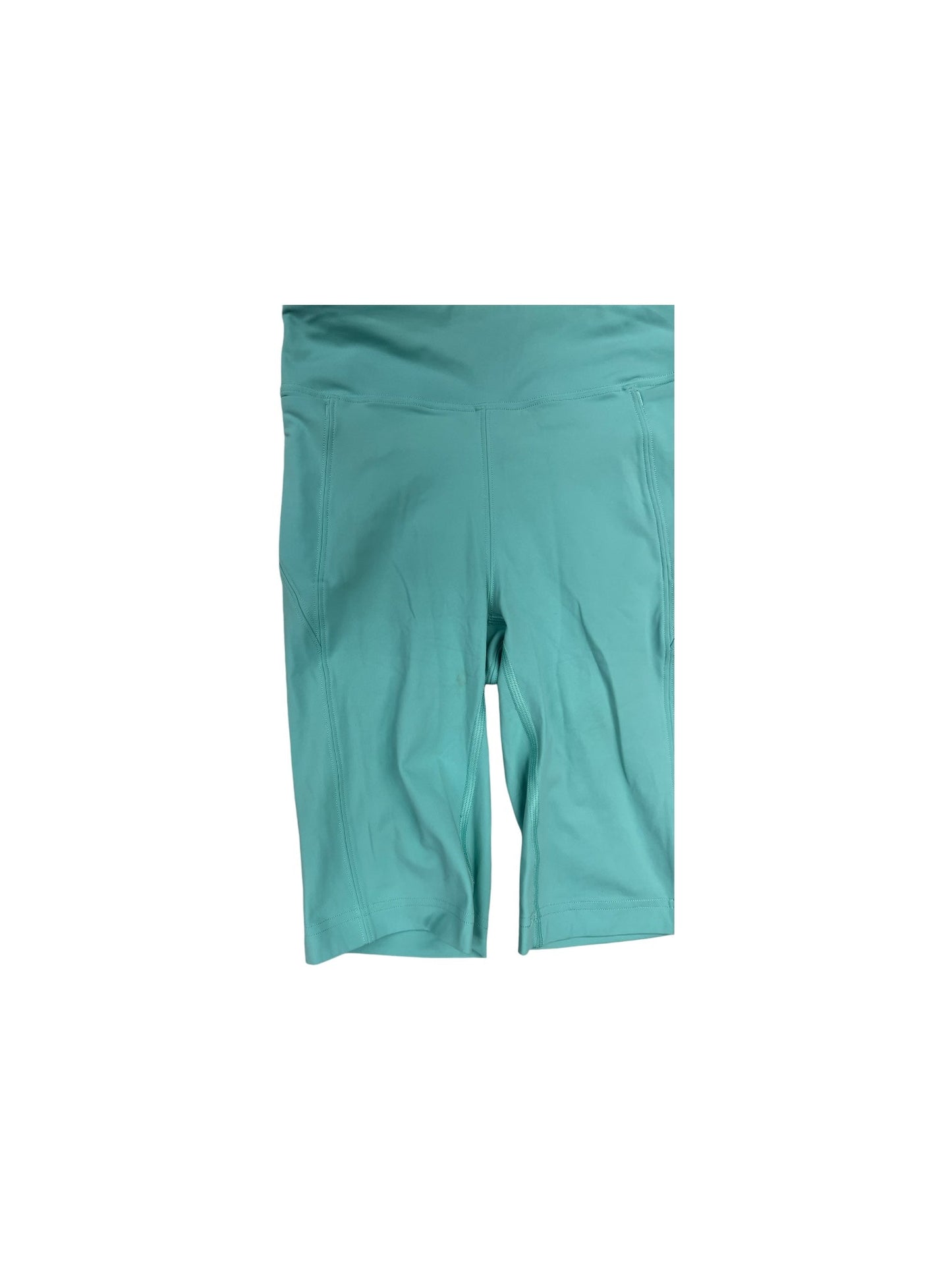 Athletic Shorts By Lululemon In Aqua, Size: 4