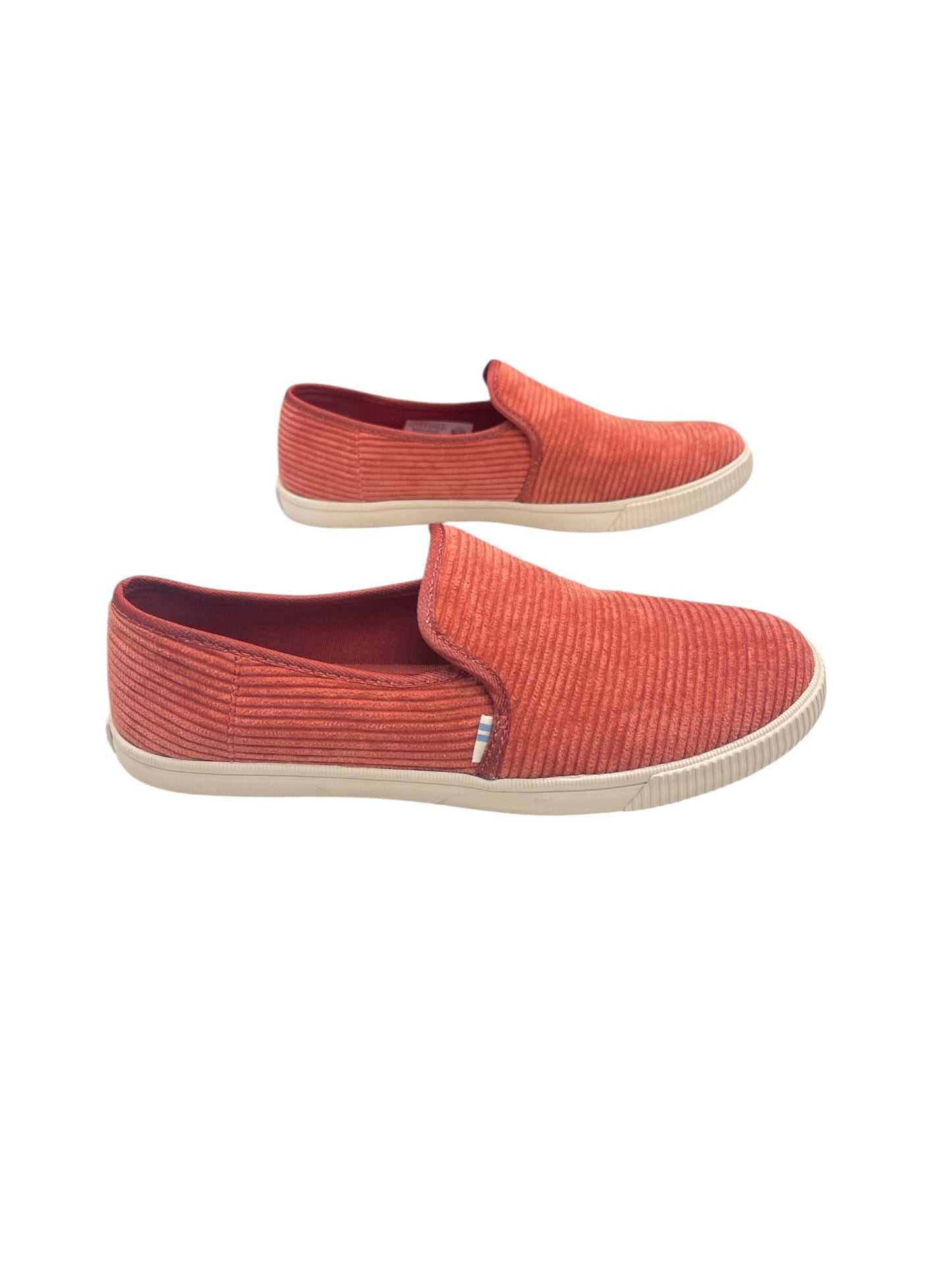 Shoes Flats By Toms In Orange, Size: 7