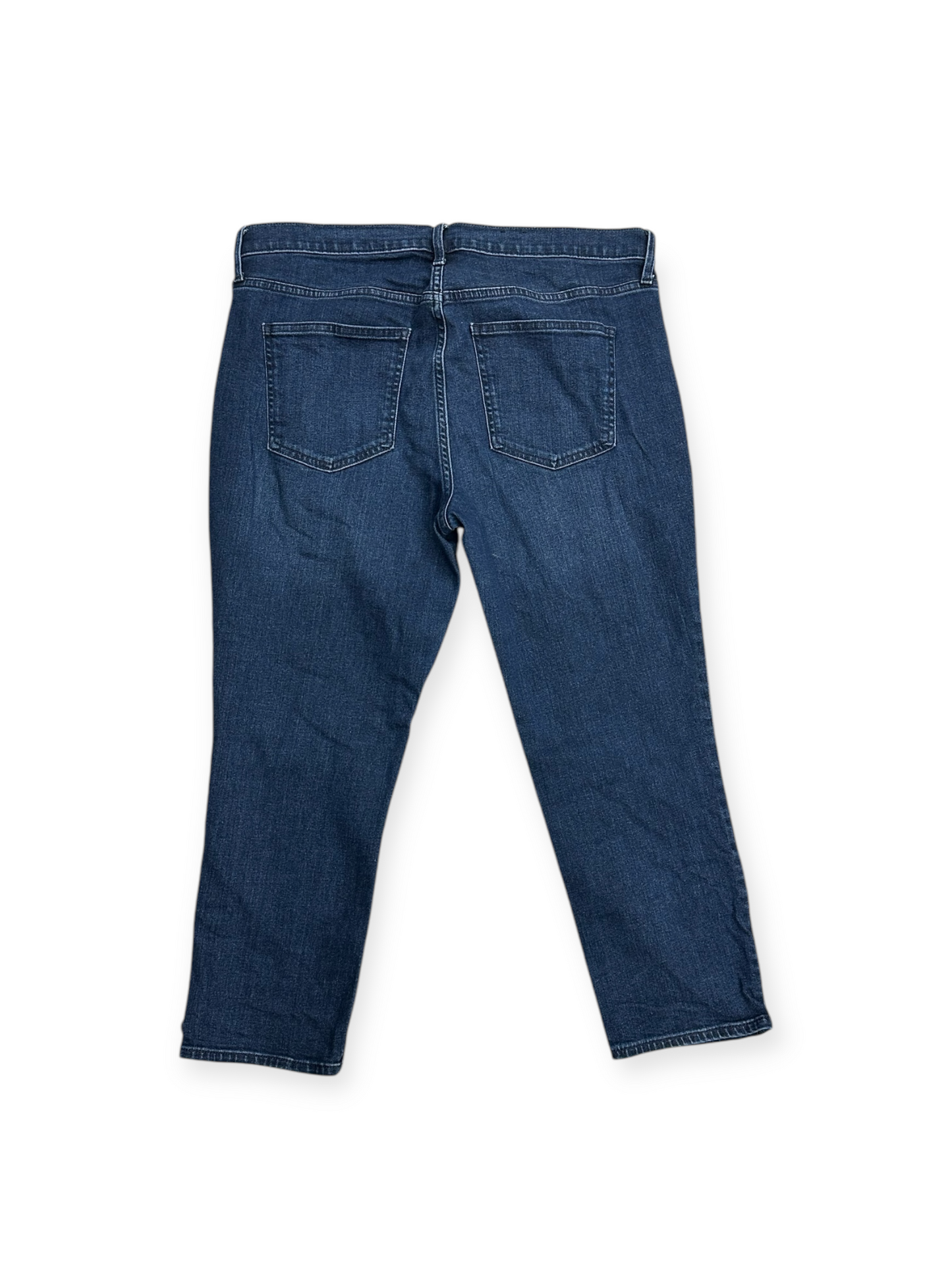 Jeans Skinny By Gap In Blue Denim, Size: 16