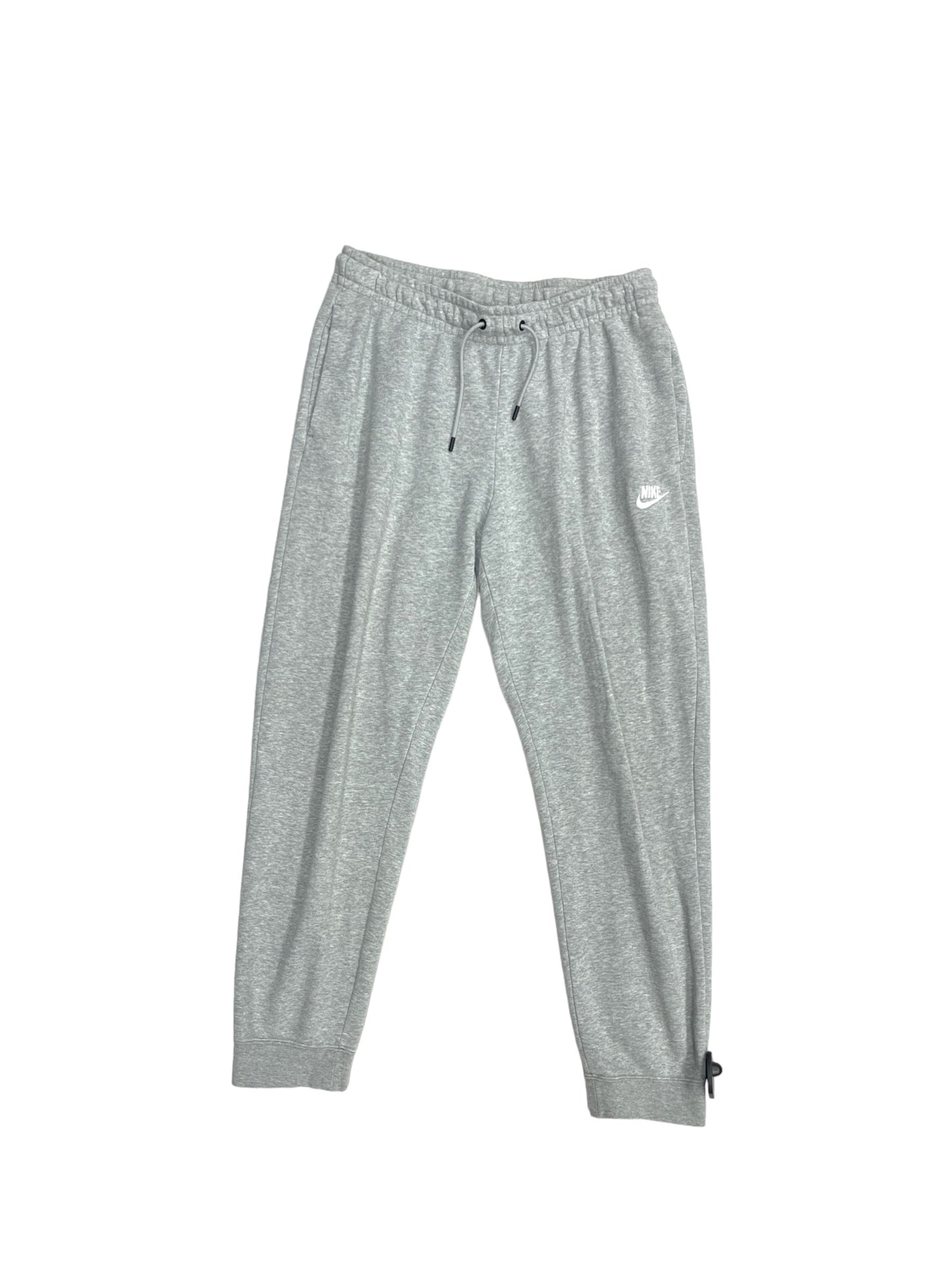 Grey Athletic Pants Nike Apparel, Size M