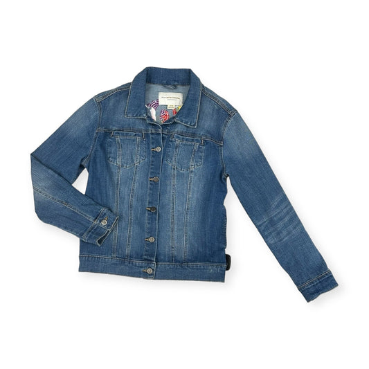 Jacket Denim By Pilcro In Blue Denim, Size: Xs