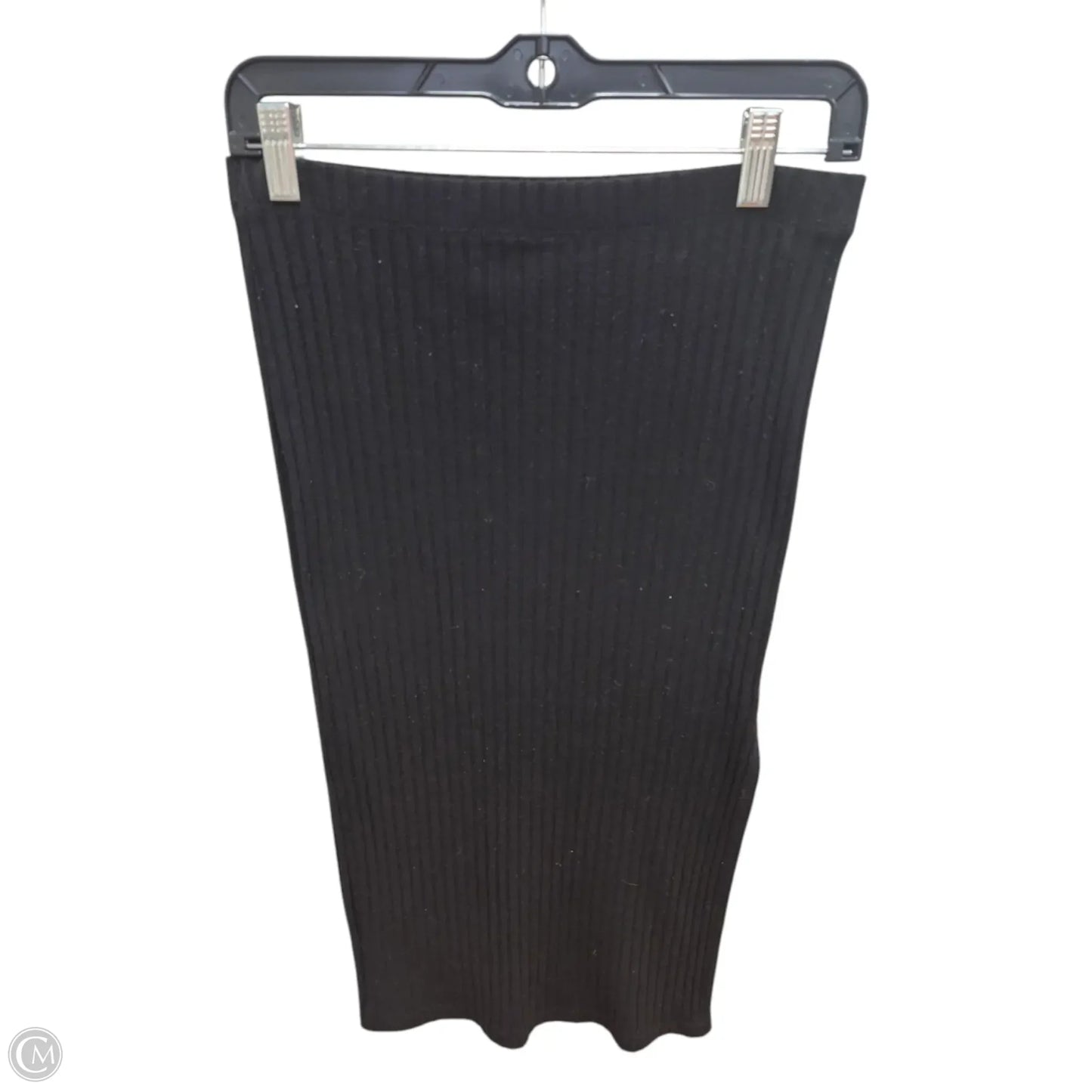 Skirt Midi By Forever 21 In Black, Size: M