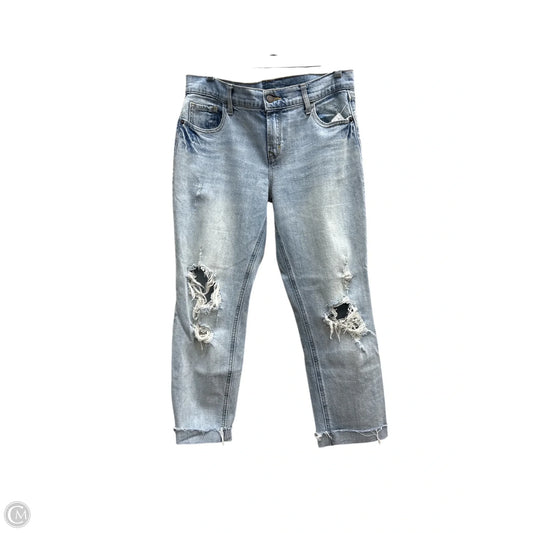 Jeans Boyfriend By Old Navy In Blue Denim, Size: 6