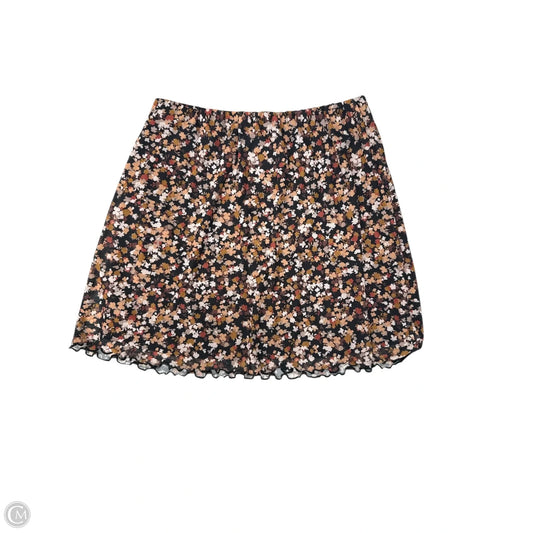Skirt Mini & Short By Clothes Mentor In Floral Print, Size: S