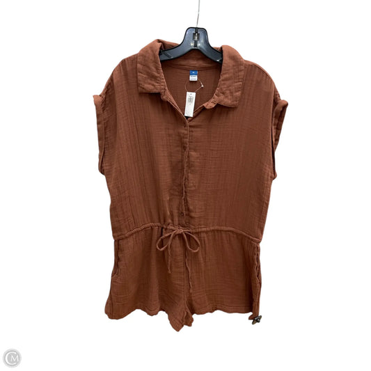 Romper By Old Navy In Brown, Size: Xl