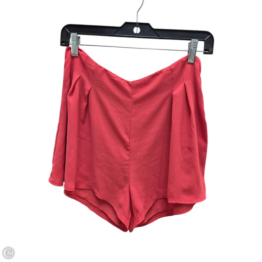 Shorts By Lush In Orange, Size: M
