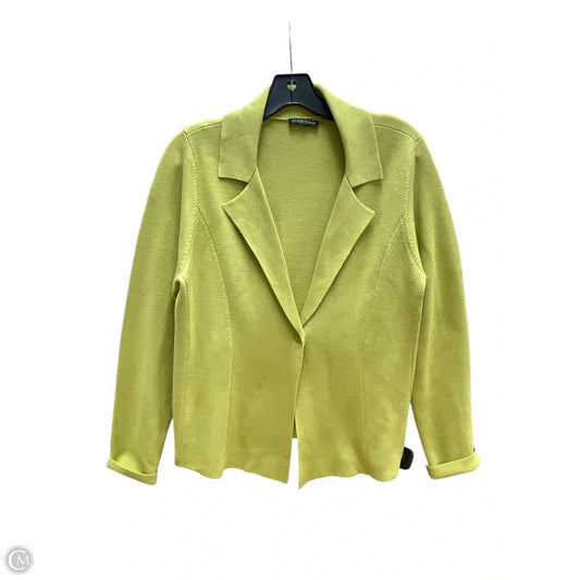 Blazer By Eileen Fisher In Green, Size: Mp