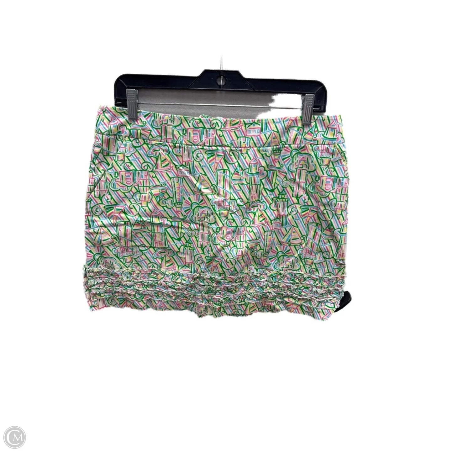 Skort Designer By Lilly Pulitzer In Green, Size: 8