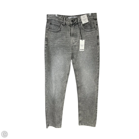 Jeans Straight By Clothes Mentor In Grey, Size: 14