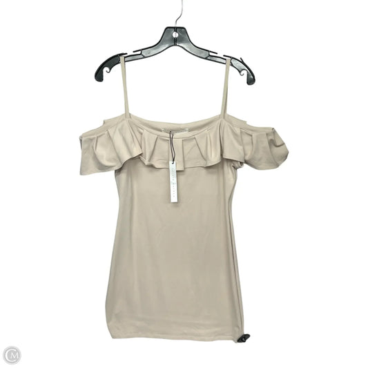 Dress Casual Short By Clothes Mentor In Tan, Size: Xl