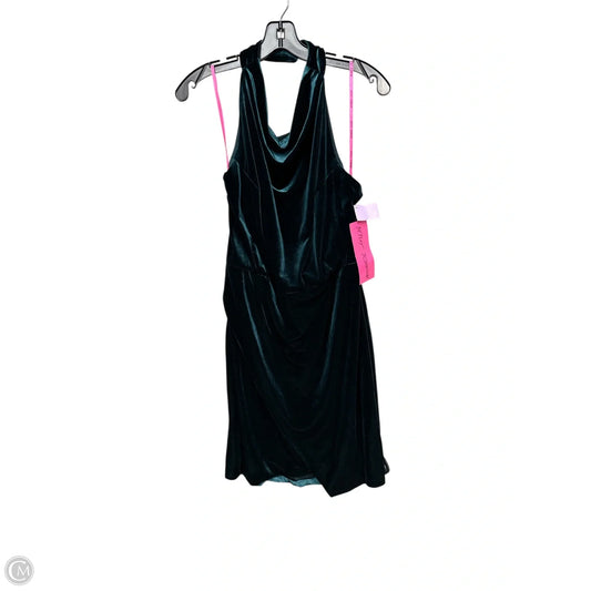 Dress Party Short By Betsey Johnson In Green, Size: 14