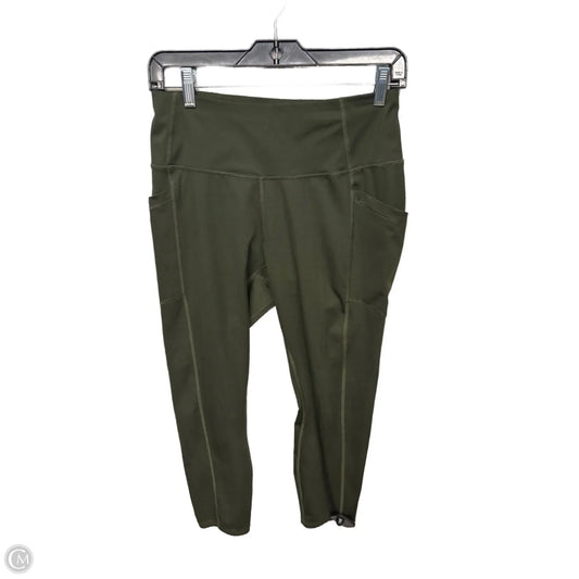 Athletic Leggings By All In Motion In Green, Size: M