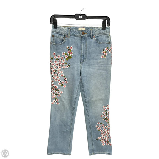 Jeans Designer By Alice + Olivia In Blue Denim, Size: 2