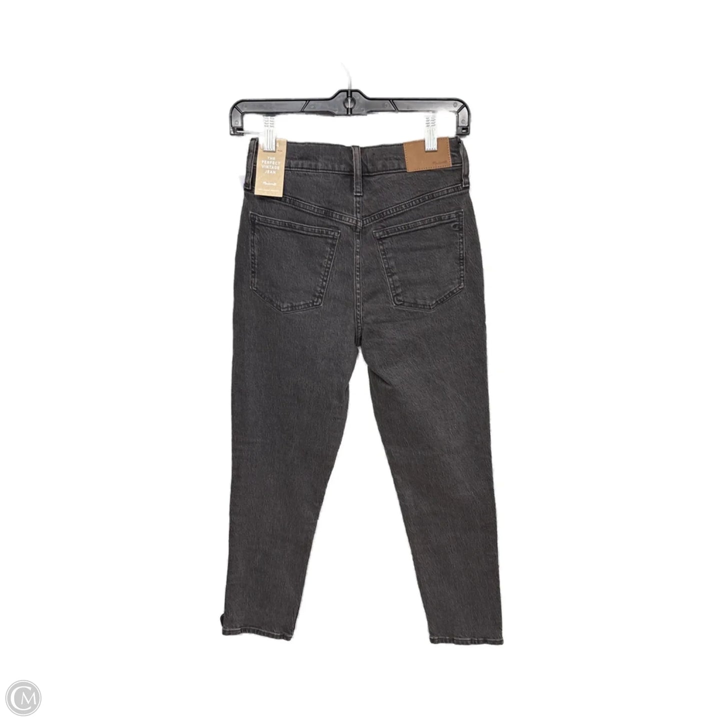 Jeans Straight By Madewell In Grey, Size: 0