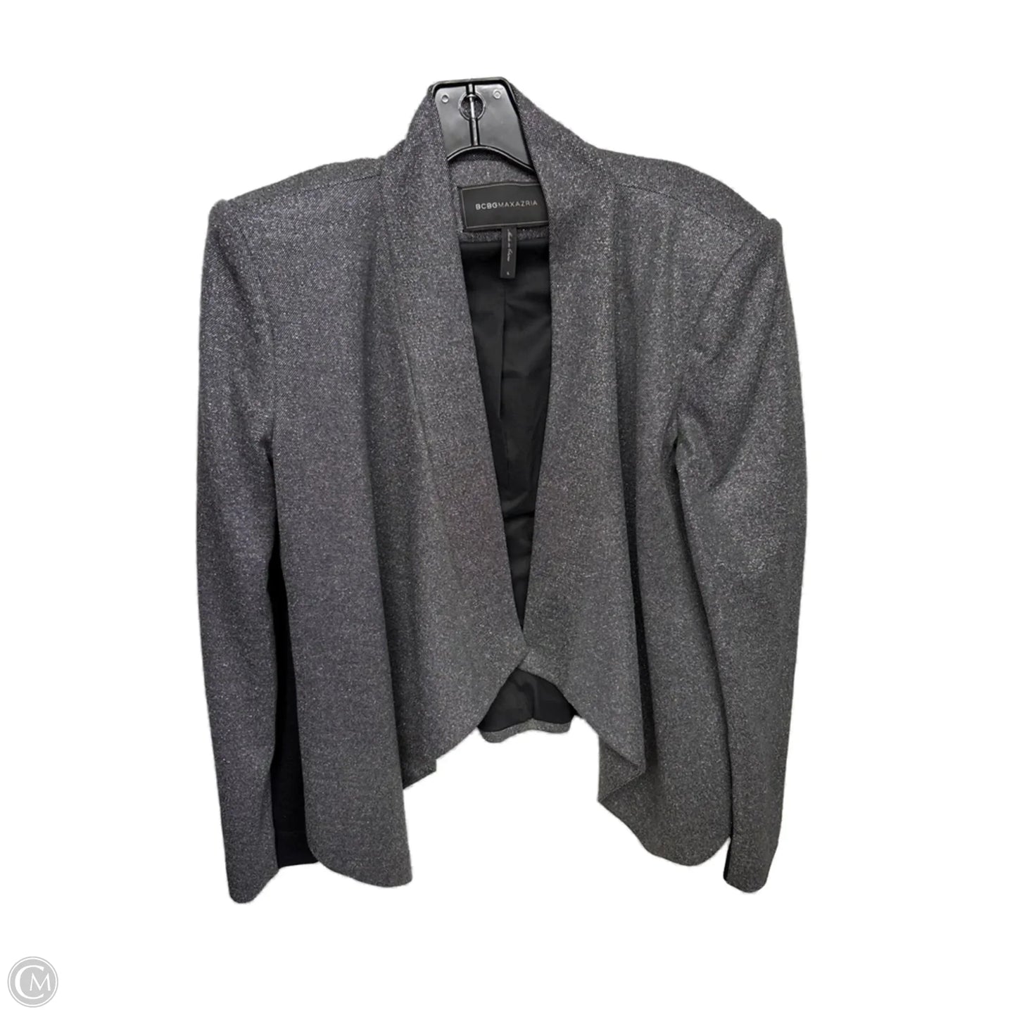 Blazer By Bcbg In Silver, Size: S