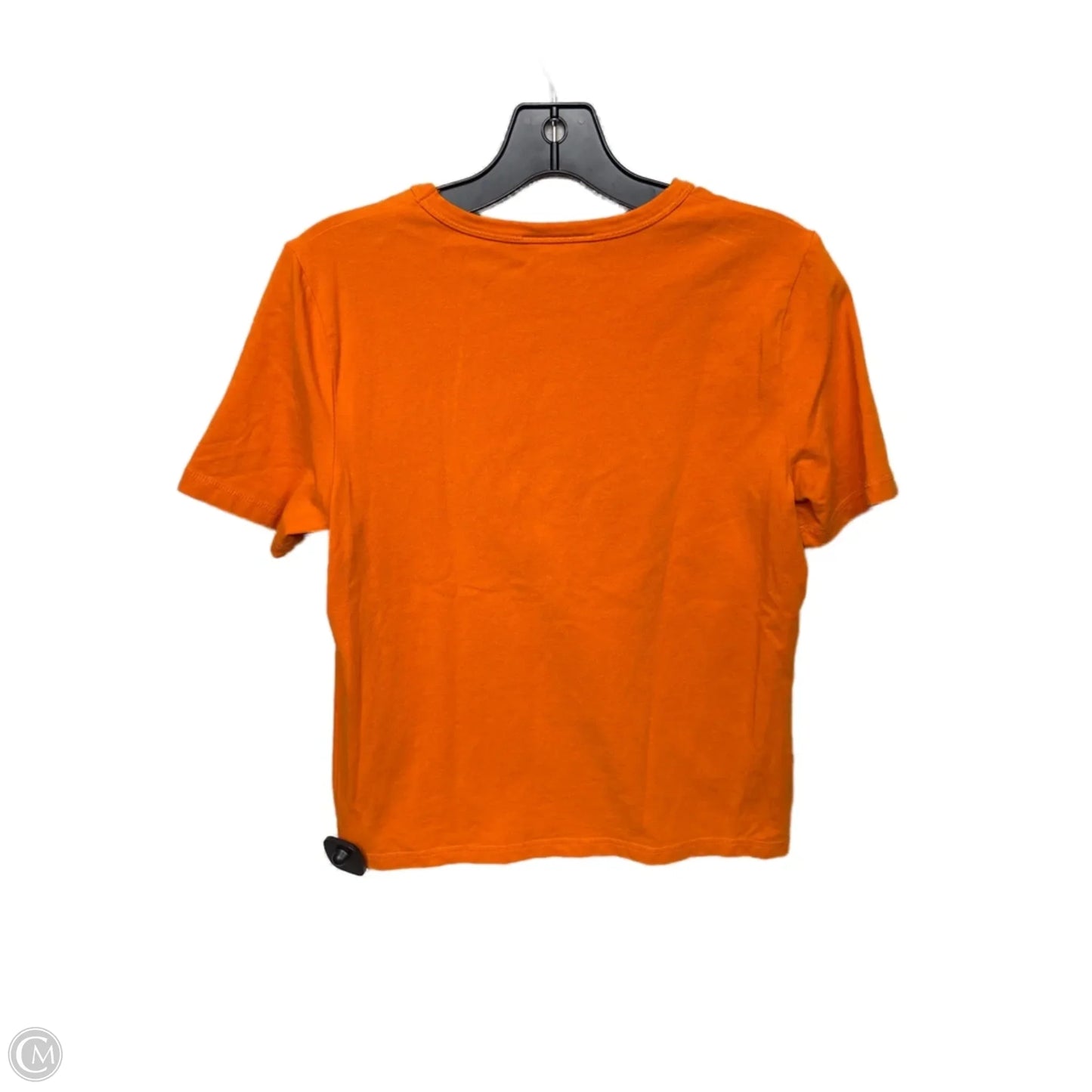 Top Short Sleeve Basic By Jones New York In Orange, Size: S