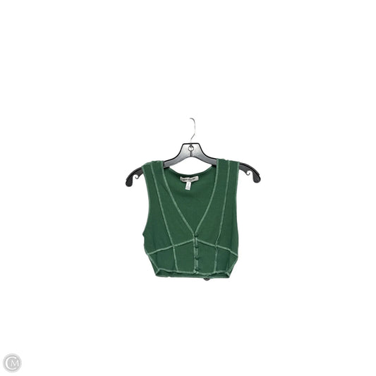 Top Sleeveless Basic By Urban Outfitters In Green, Size: S