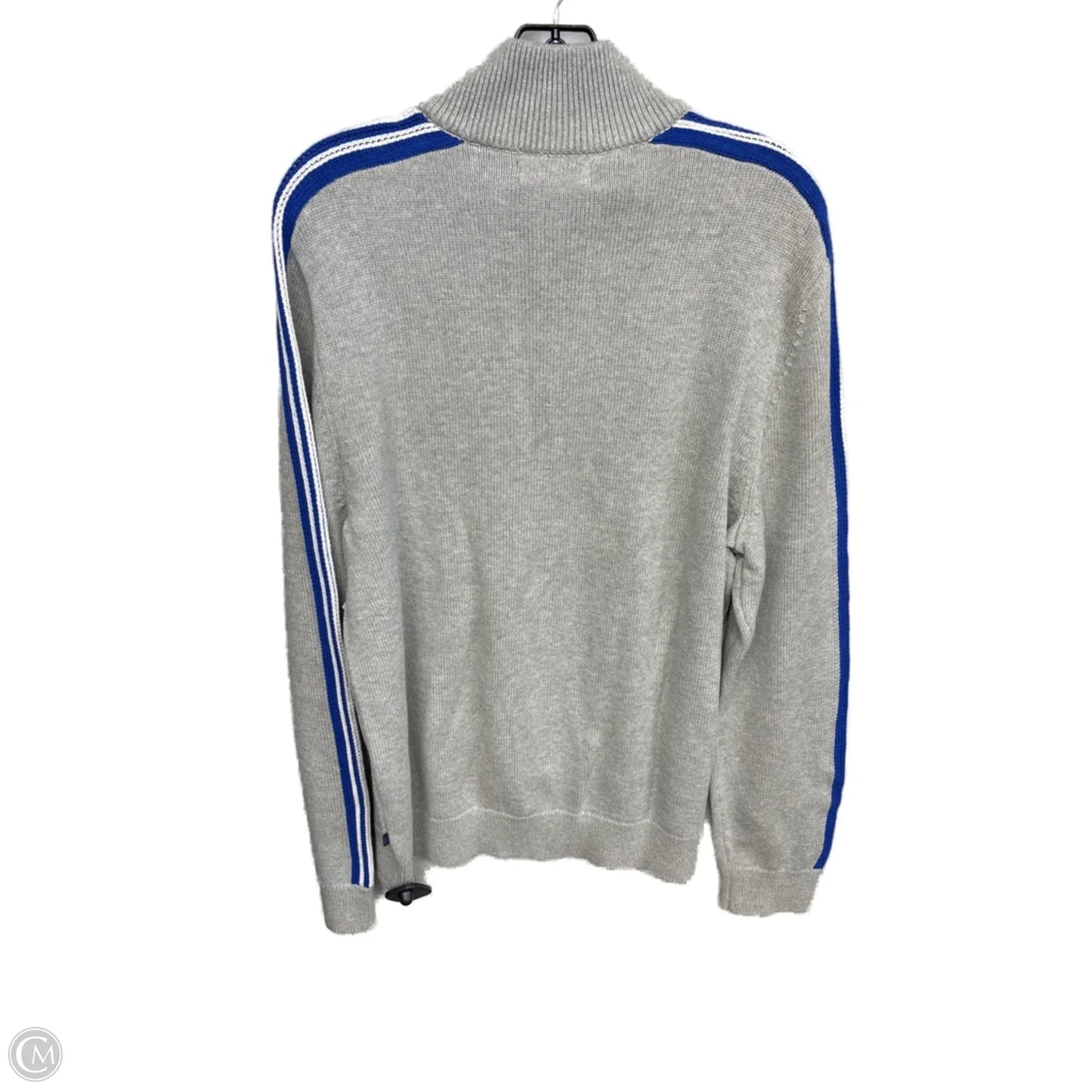 Sweater By Nautica In Grey, Size: L