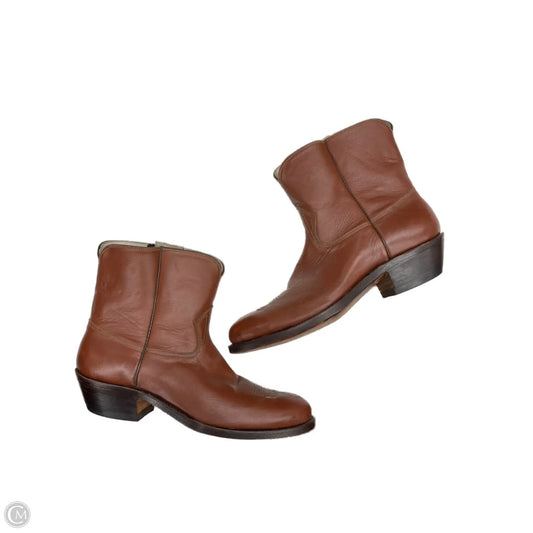 Boots Western By Clothes Mentor In Brown, Size: 11