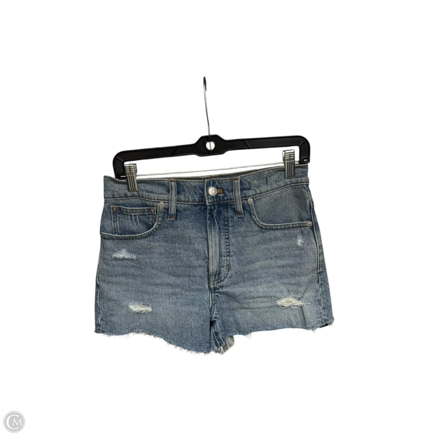 Shorts By Madewell In Blue Denim, Size: 4