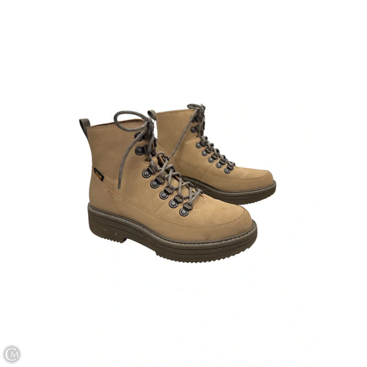 Boots Ankle Heels By Sorel In Brown, Size: 6