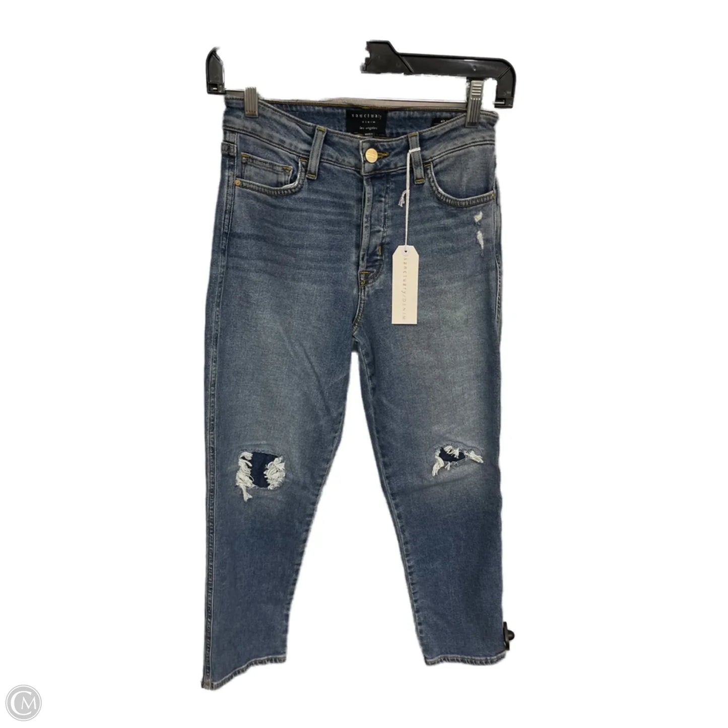 Jeans Straight By Sanctuary In Blue Denim, Size: 0