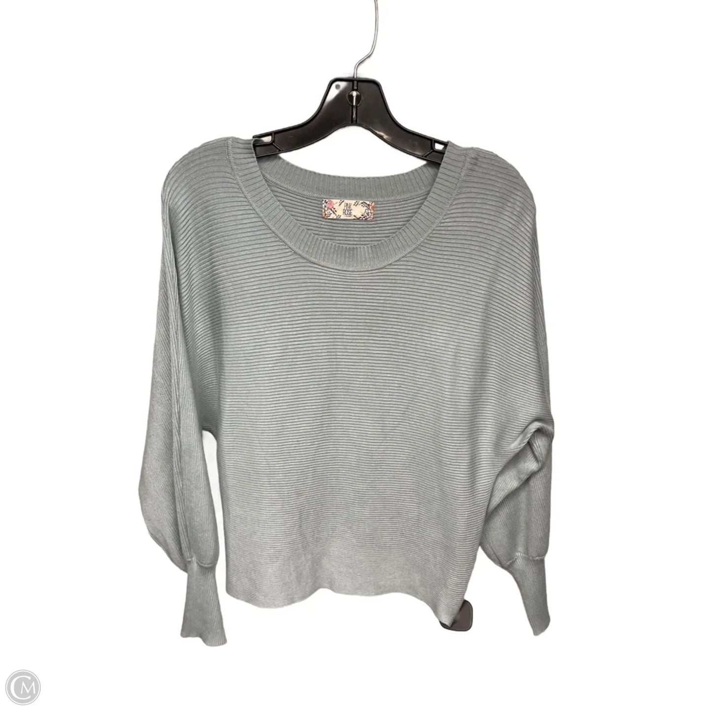 Top Long Sleeve By Pink Rose In Blue, Size: S