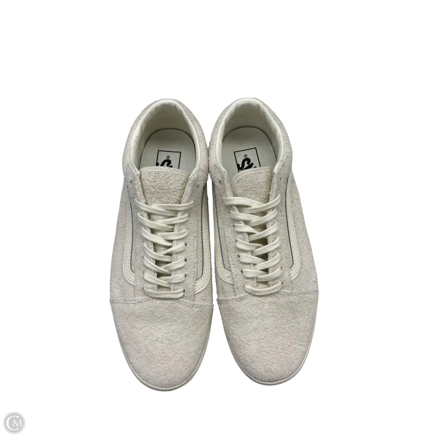 Shoes Sneakers By Vans In Cream, Size: 9