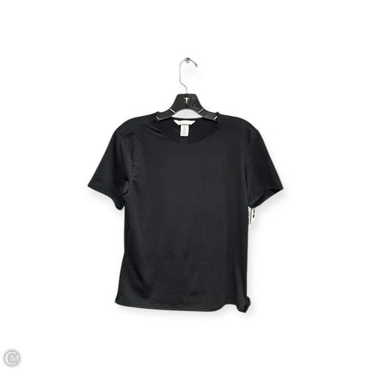 Top Short Sleeve Basic By H&m In Black, Size: L