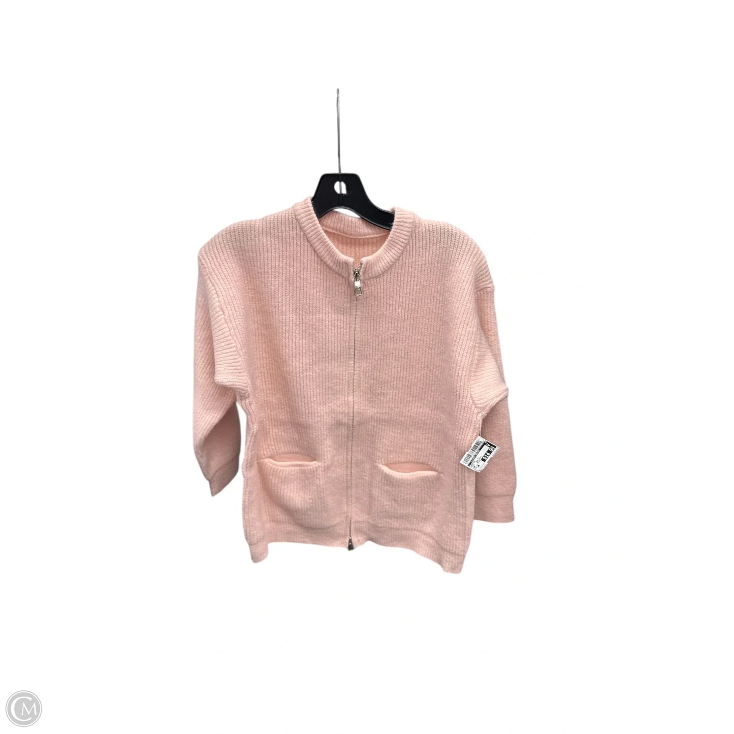 Sweater By Clothes Mentor in Pink, Size: M/L