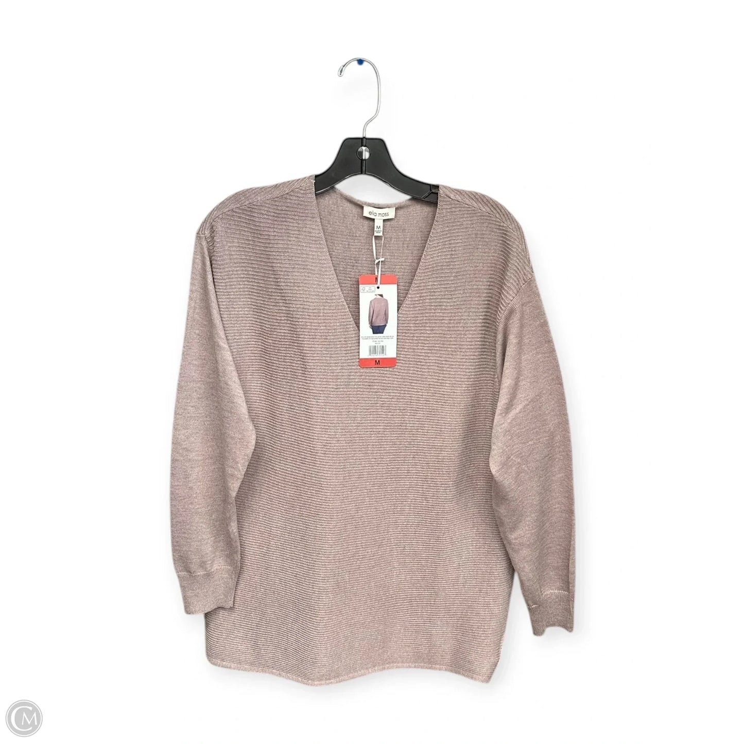 Sweater By Ella Moss In Pink, Size: M