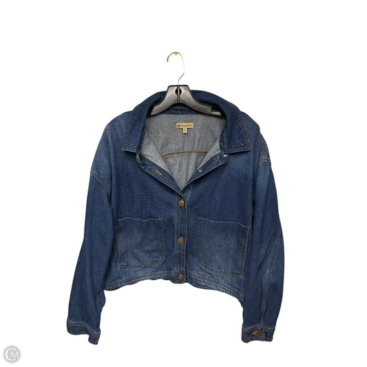 Jacket Denim By Democracy In Blue Denim, Size: Xl