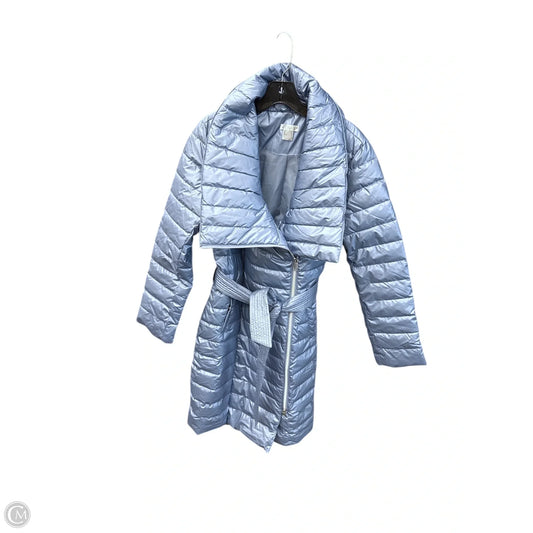 Jacket Puffer & Quilted By Venus In Blue, Size: 4