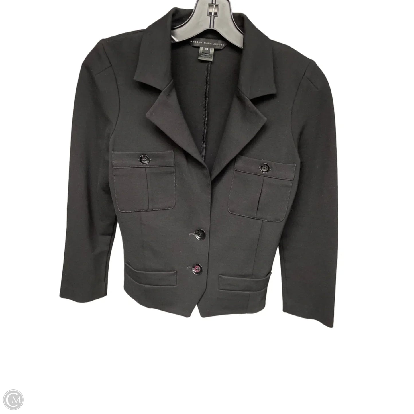 Blazer Designer By Marc By Marc Jacobs In Black, Size: Xs