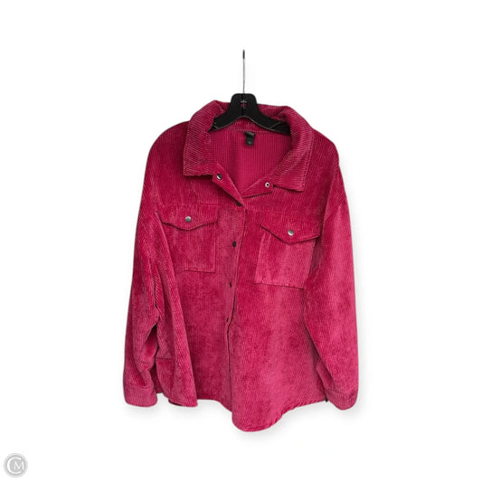 Top Long Sleeve By Wild Fable In Pink, Size: Xxl