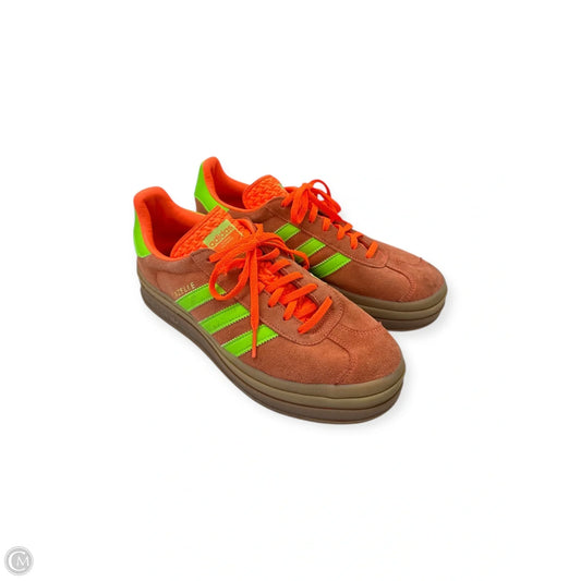 Shoes Athletic By Adidas In Orange, Size: 10