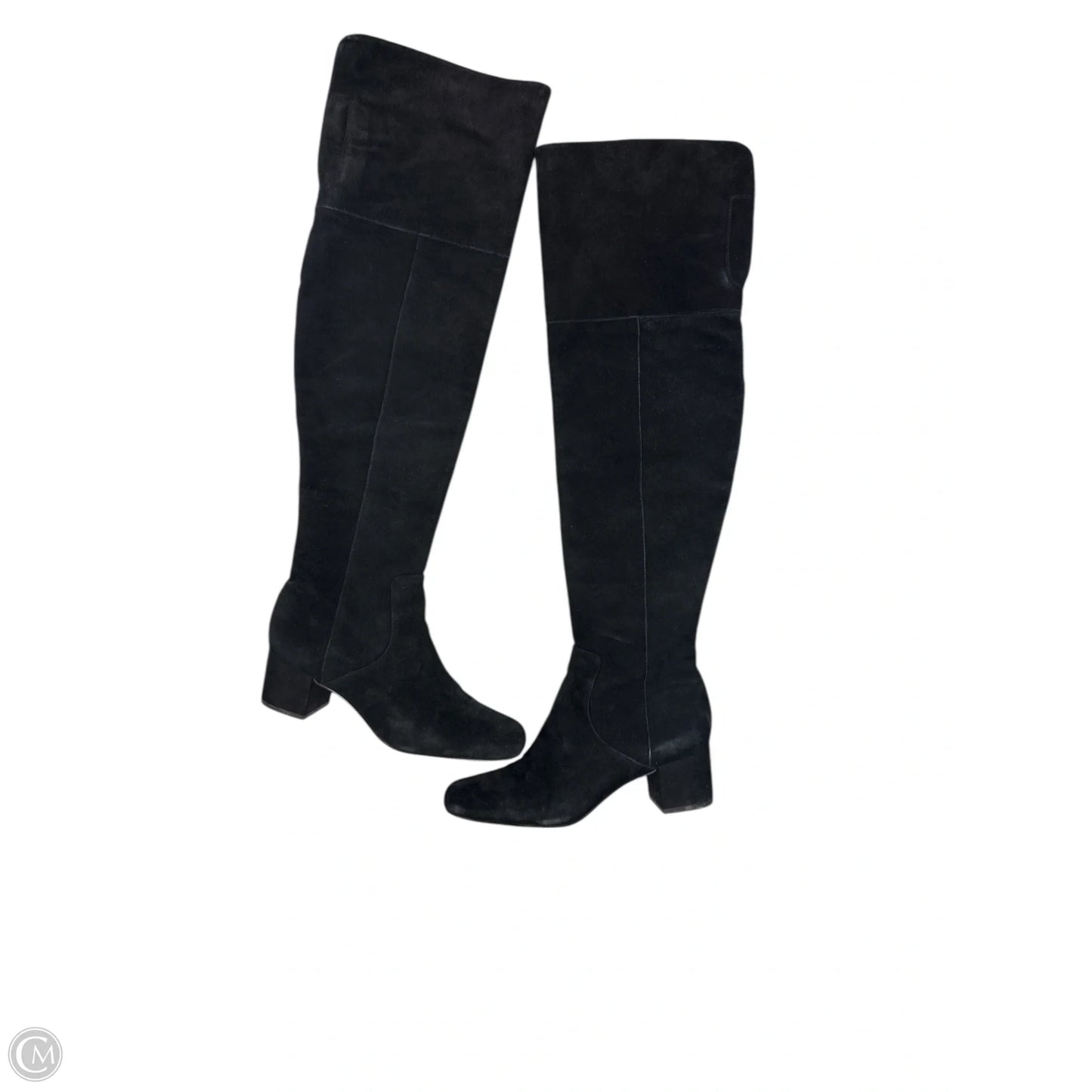 Boots Knee Heels By Sam Edelman In Black, Size: 7.5