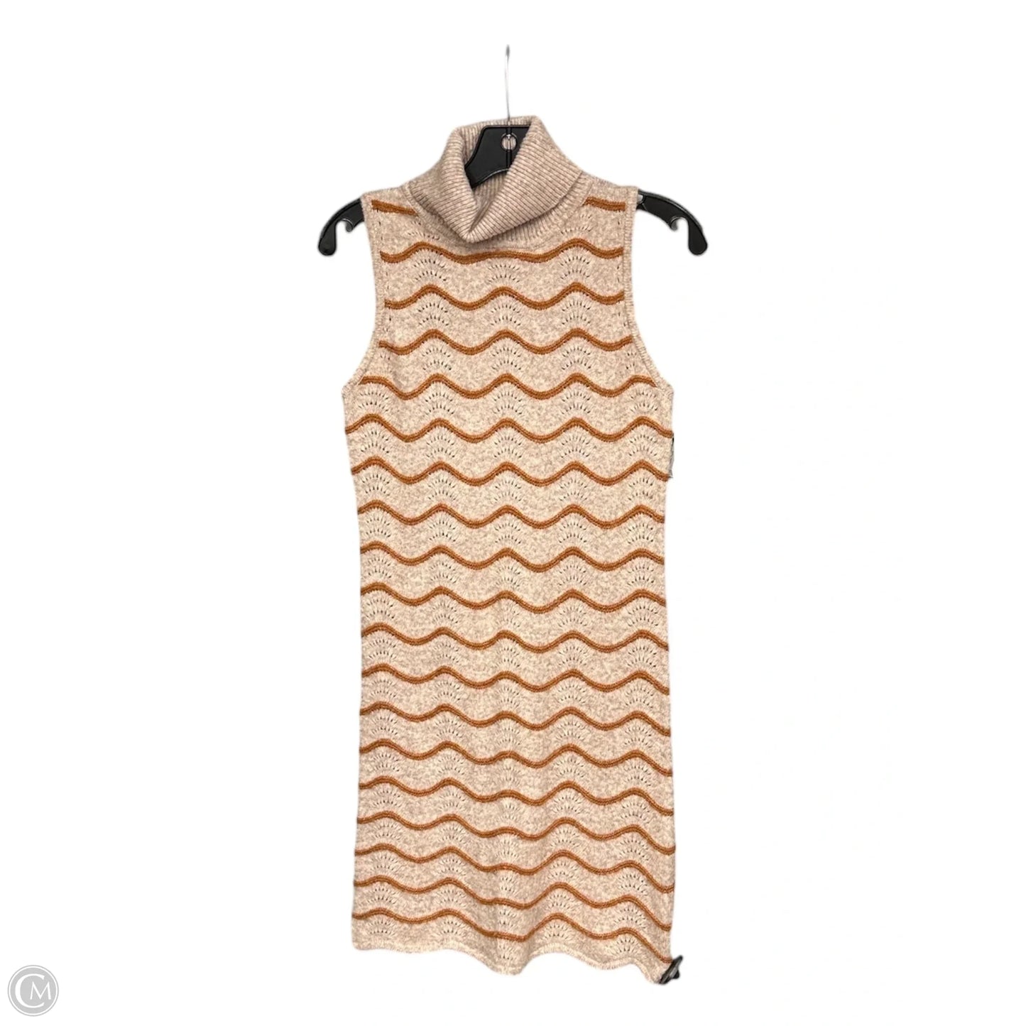 Dress Casual Midi By Kerisma In Tan, Size: S