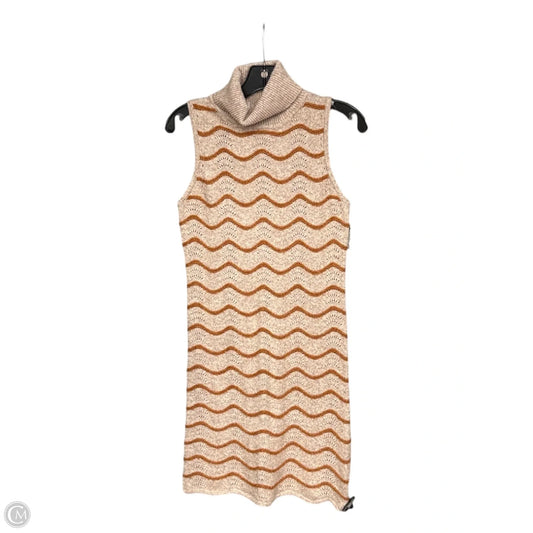 Dress Casual Midi By Kerisma In Tan, Size: S