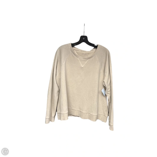 Sweater By Marc New York In Taupe, Size: Xl