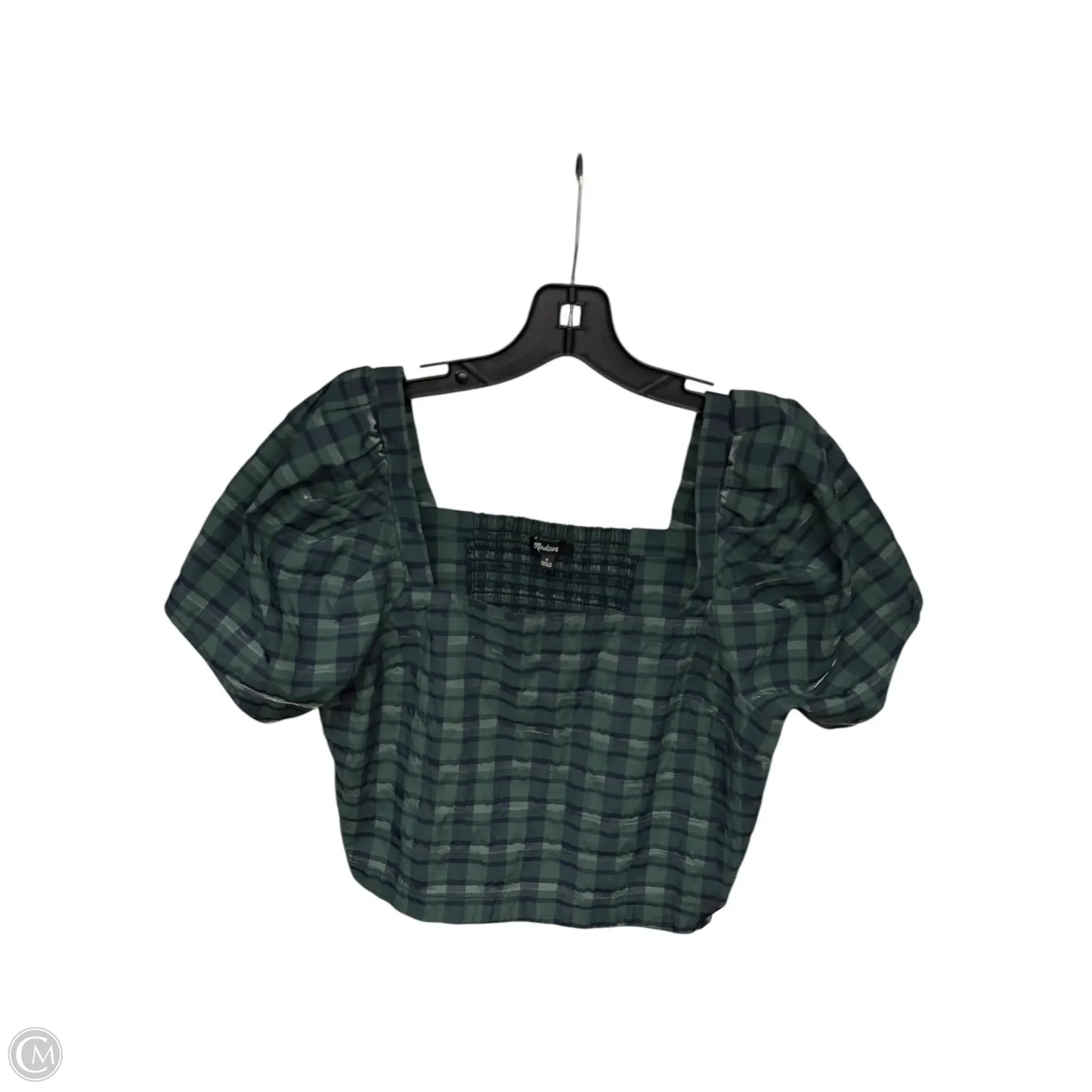 Top Short Sleeve By Madewell In Green, Size: S