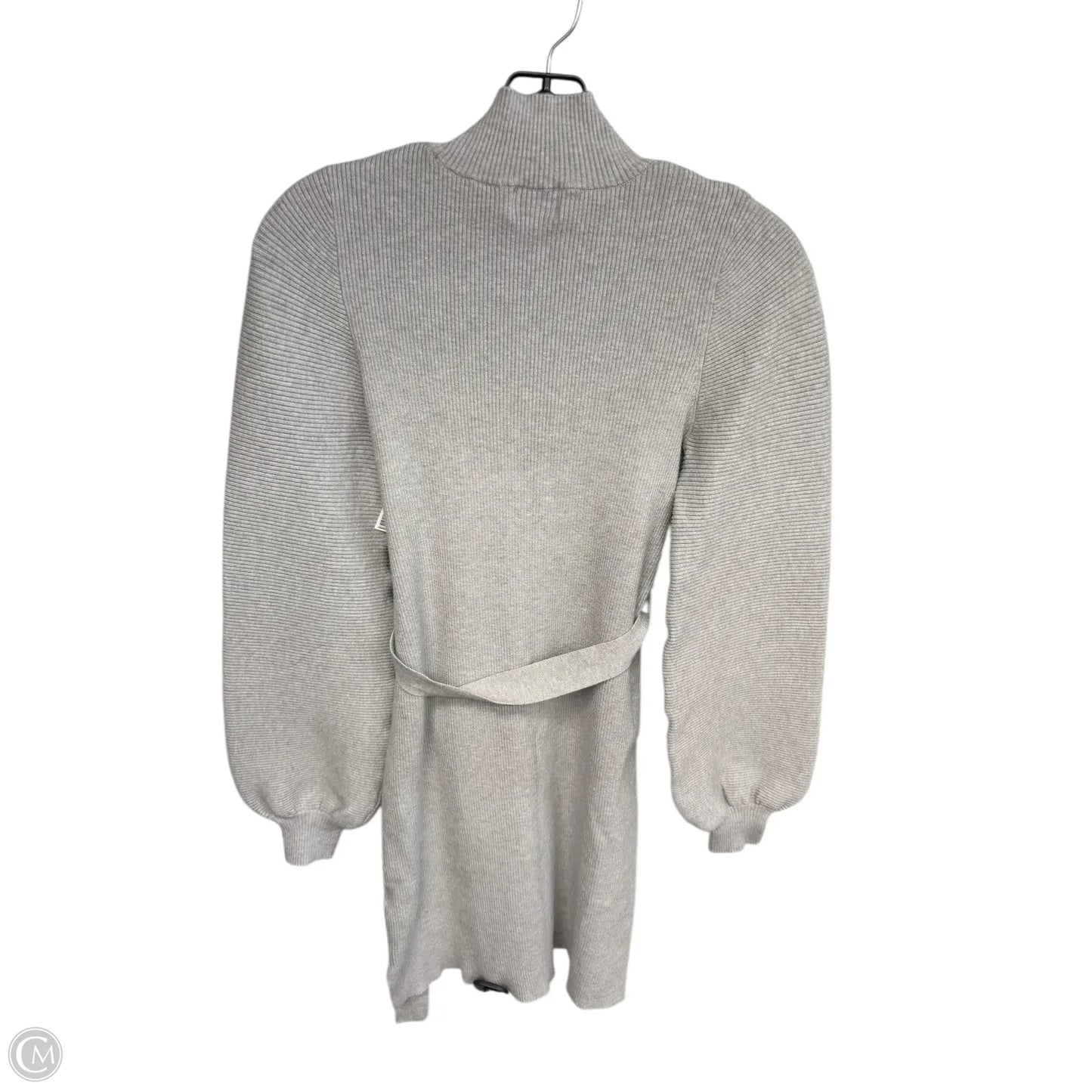 Dress Sweater By Clothes Mentor In Grey, Size: S