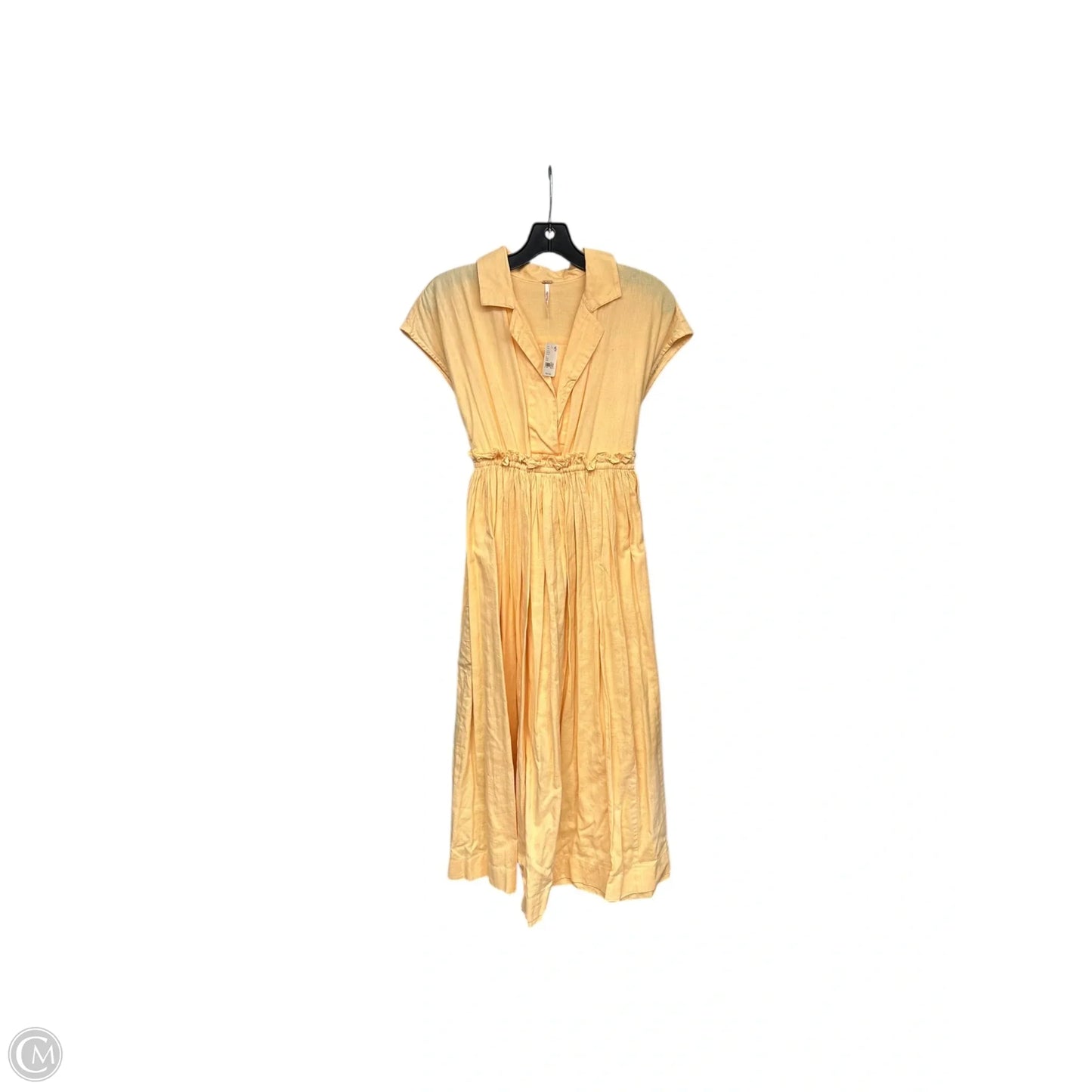 Dress Casual Maxi By Free People In Orange, Size: Xs