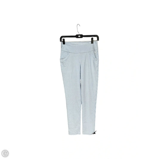 Pants Designer By Lilly Pulitzer In Blue & White, Size: 2